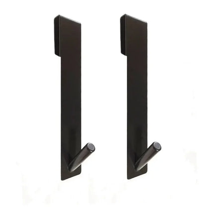 Stainless Steel Glass Door Hook - Non-Perforated & Detachable