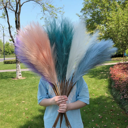 Artificial Pampas Grass Bouquet - Perfect for Home, Weddings & Outdoor Decor!