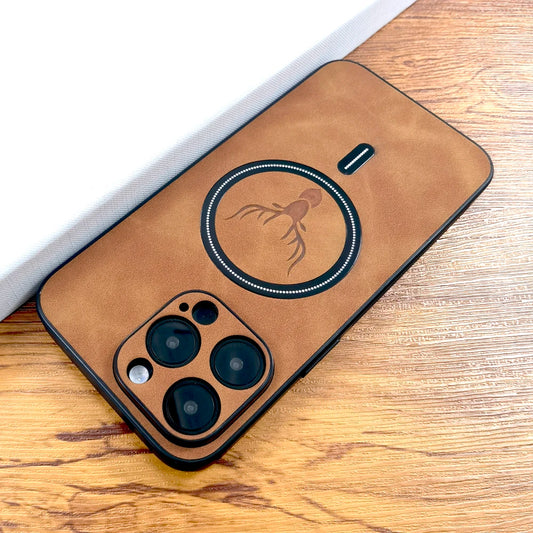Premium PU Leather Deer Case – Magsafe Ready