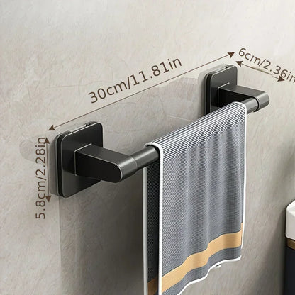 Wall Mounted Towel Rack – Stylish & Space-Saving for Bathroom & Kitchen!