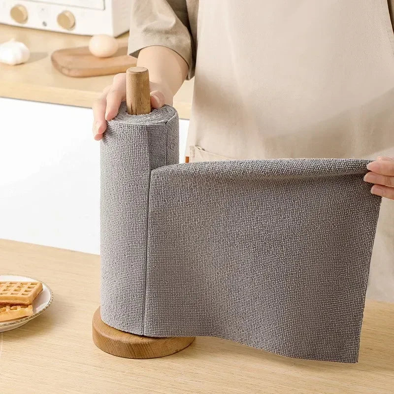 Reusable Microfiber Cleaning Towels – Eco-Friendly Paper Towel Alternative
