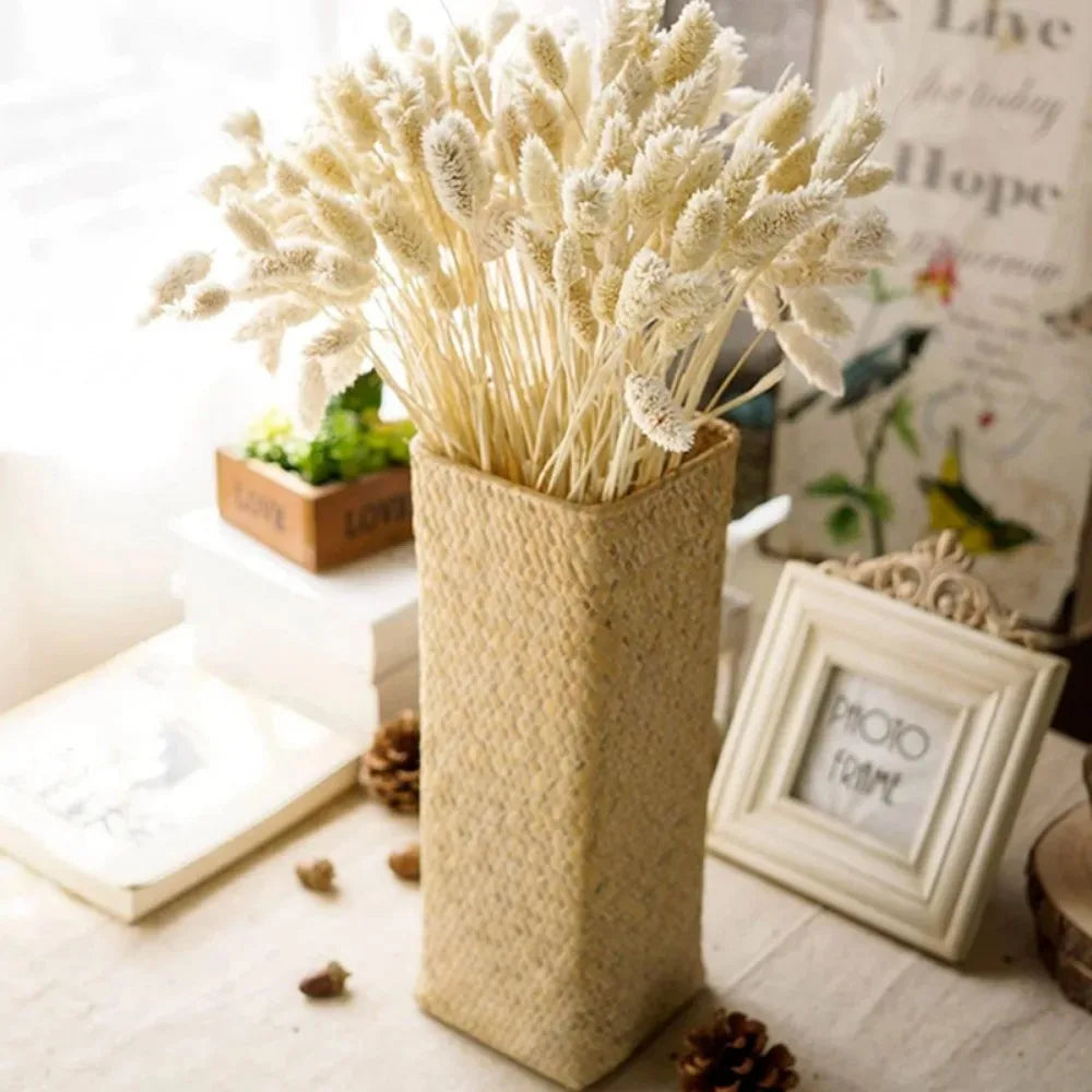 Boho Gem Phalaris & Bunny Tail Grass Bouquet – Perfect for Weddings & Decor!
