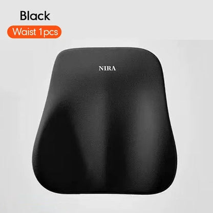 Memory Foam Car Pillow – Headrest & Lumbar Support for Ultimate Comfort