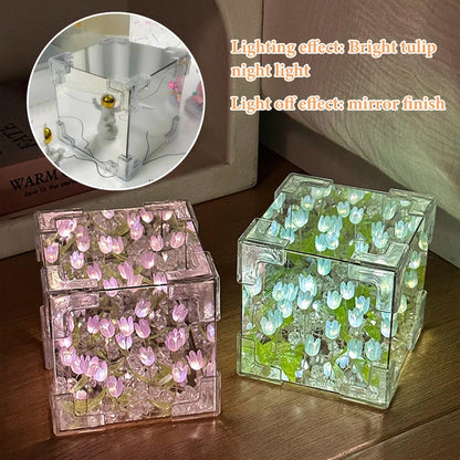 DIY Tulip LED Night Lamp – Perfect for Decor & Gifts!