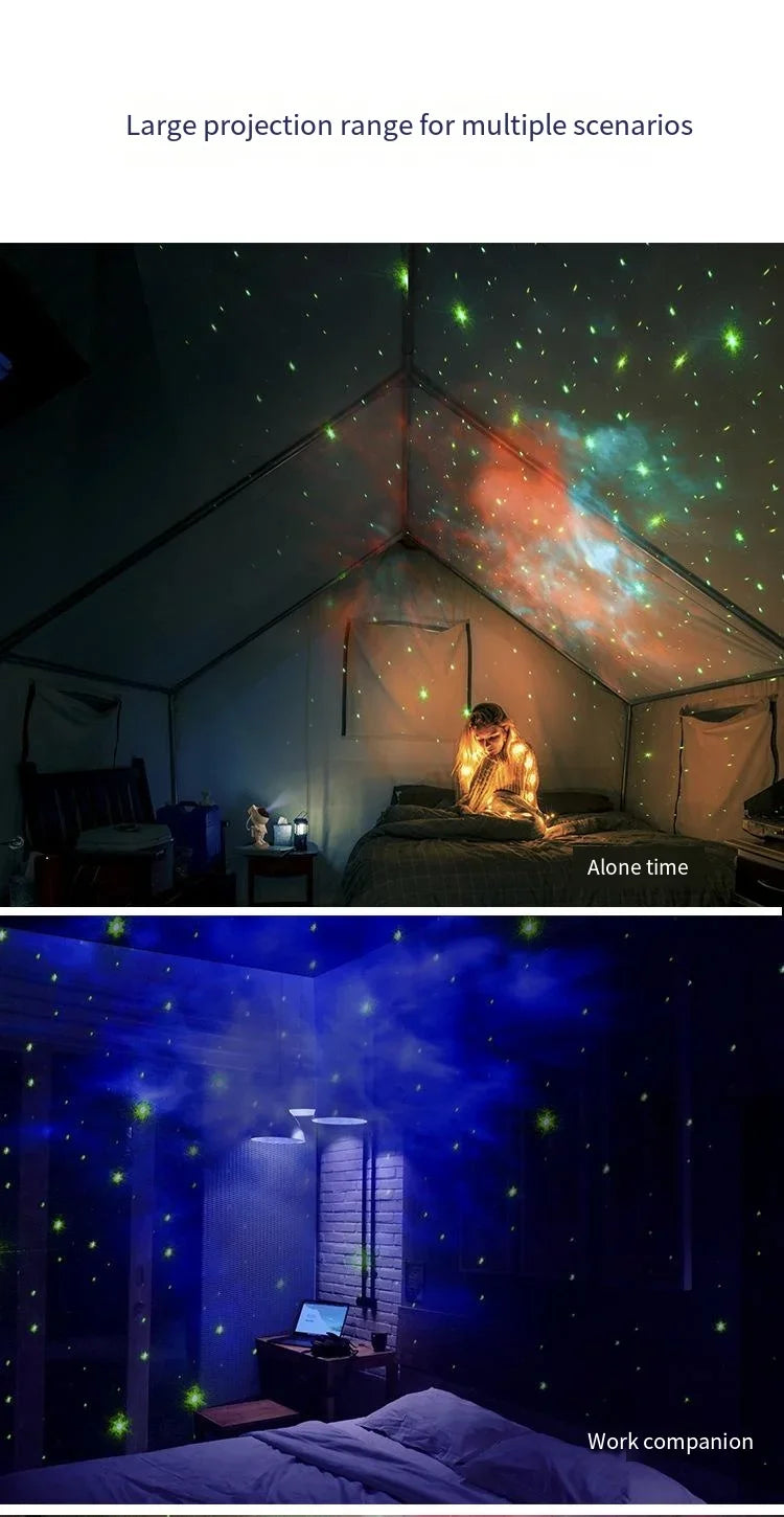 Astronaut Galaxy Star Projector – Night Light for Home, Bedroom, and Christmas Gifts