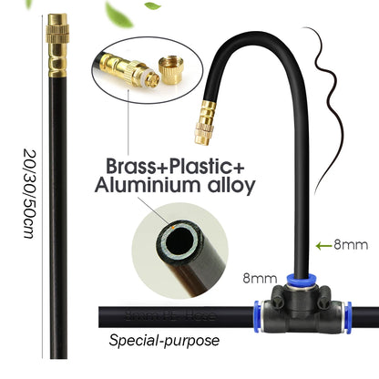 Misting System: Flexible, Cooling & Perfect for Your Garden!