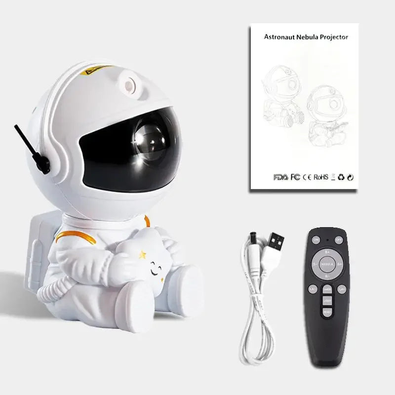 Astronaut Galaxy Star Projector – Night Light for Home, Bedroom, and Christmas Gifts