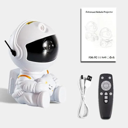 Astronaut Galaxy Star Projector – Night Light for Home, Bedroom, and Christmas Gifts