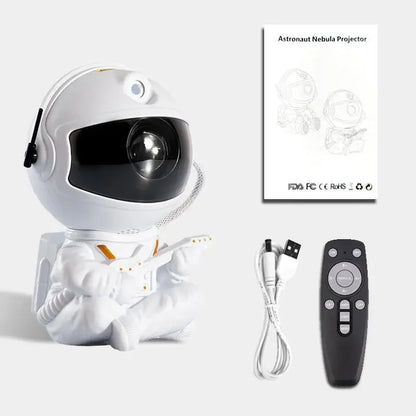 Astronaut Galaxy Star Projector – Night Light for Home, Bedroom, and Christmas Gifts