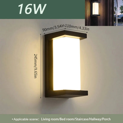 Waterproof LED Motion Sensor Wall Light – Perfect for Outdoor Spaces!