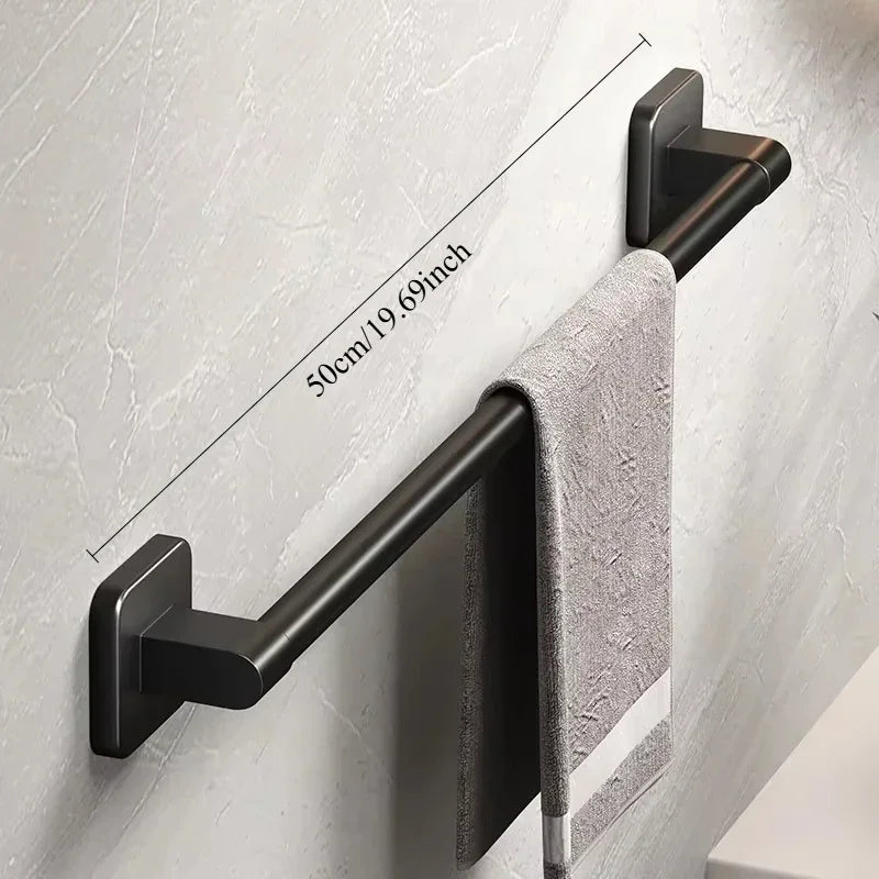 Wall Mounted Towel Rack – Stylish & Space-Saving for Bathroom & Kitchen!