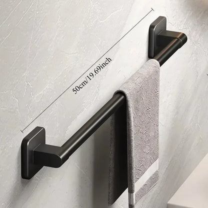 Wall Mounted Towel Rack – Stylish & Space-Saving for Bathroom & Kitchen!