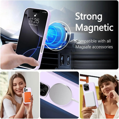 Magsafe Silicone Case – For iPhone with Lanyard Strap
