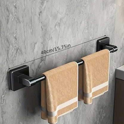 Wall Mounted Towel Rack – Stylish & Space-Saving for Bathroom & Kitchen!
