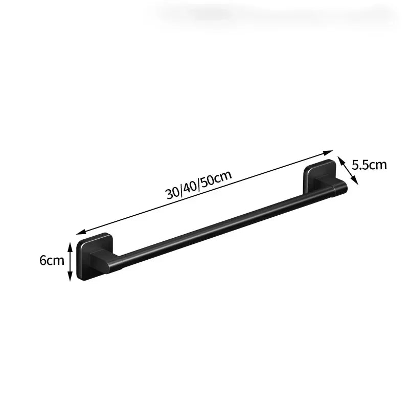 Wall Mounted Towel Rack – Stylish & Space-Saving for Bathroom & Kitchen!