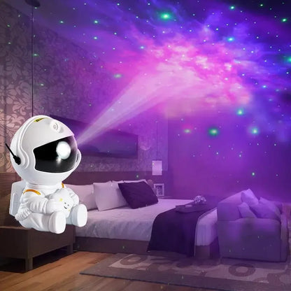 Astronaut Galaxy Star Projector – Night Light for Home, Bedroom, and Christmas Gifts