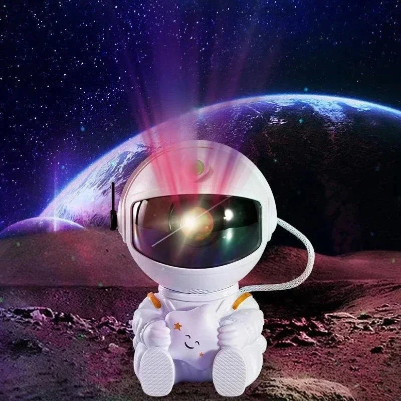 Astronaut Galaxy Star Projector – Night Light for Home, Bedroom, and Christmas Gifts