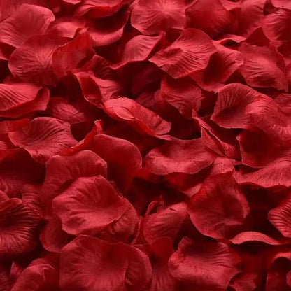Colorful Artificial Rose Petals – Perfect for Weddings, Parties, & Romantic Decor!