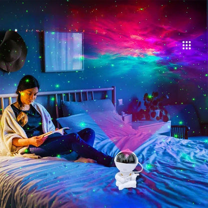 Astronaut Galaxy Star Projector – Night Light for Home, Bedroom, and Christmas Gifts