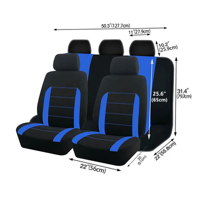 AUTO PLUS Universal Car Seat Covers – Fit for Cars, SUVs & Trucks