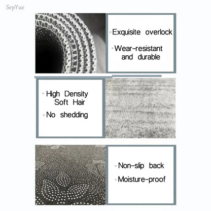 Non-Slip Kitchen Mat Set – Versatile Rugs for Entry, Hallway, Bathroom, and Living Room.