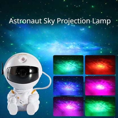 Astronaut Galaxy Star Projector – Night Light for Home, Bedroom, and Christmas Gifts