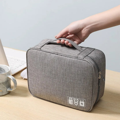 Waterproof Travel Cable Organizer – Compact & Portable!
