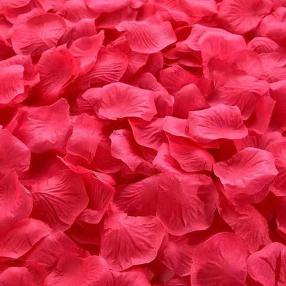 Colorful Artificial Rose Petals – Perfect for Weddings, Parties, & Romantic Decor!