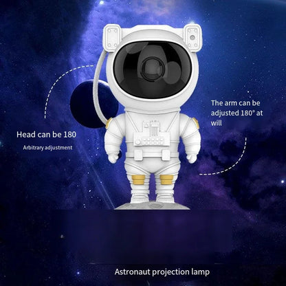 Astronaut Galaxy Star Projector – Night Light for Home, Bedroom, and Christmas Gifts