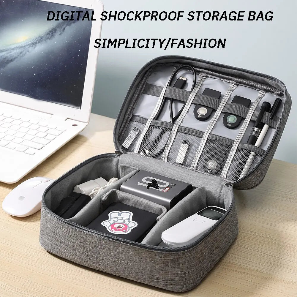Waterproof Travel Cable Organizer – Compact & Portable!