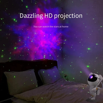 Astronaut Galaxy Star Projector – Night Light for Home, Bedroom, and Christmas Gifts