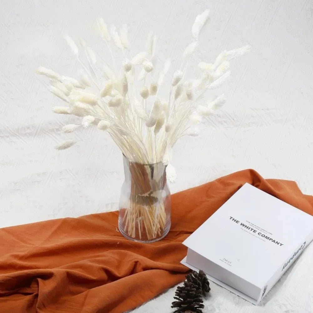 Boho Gem Phalaris & Bunny Tail Grass Bouquet – Perfect for Weddings & Decor!
