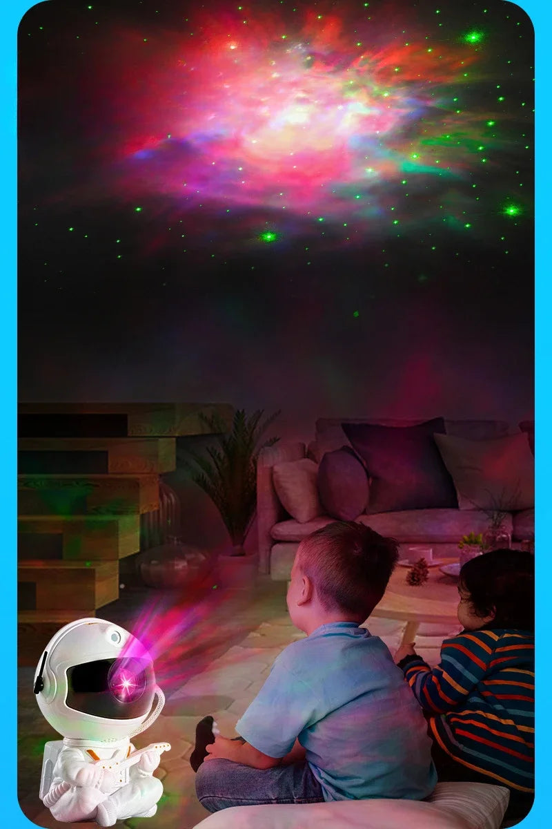 Astronaut Galaxy Star Projector – Night Light for Home, Bedroom, and Christmas Gifts