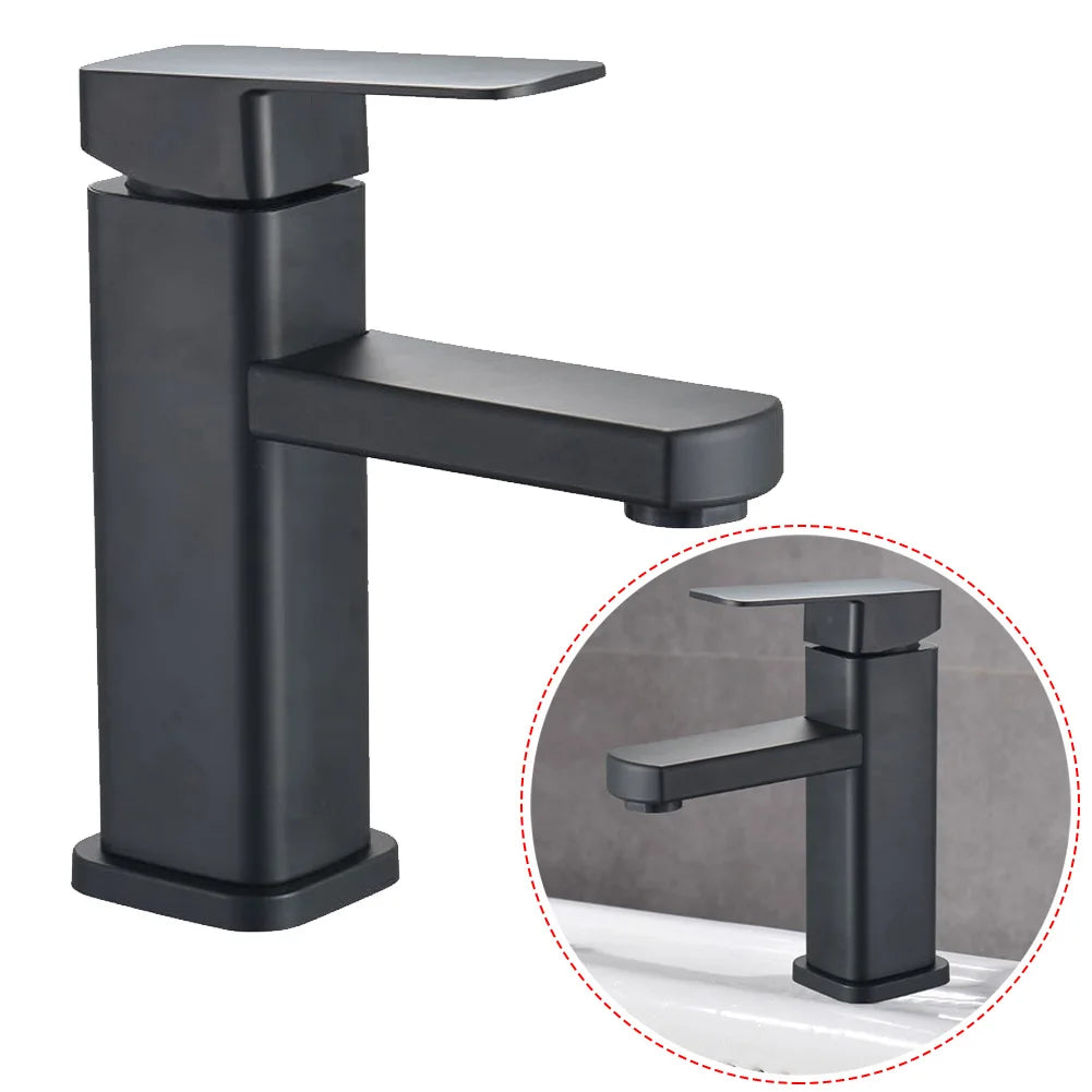 Black & Chrome Mixer Faucets – Stylish & Versatile for Kitchen & Bath