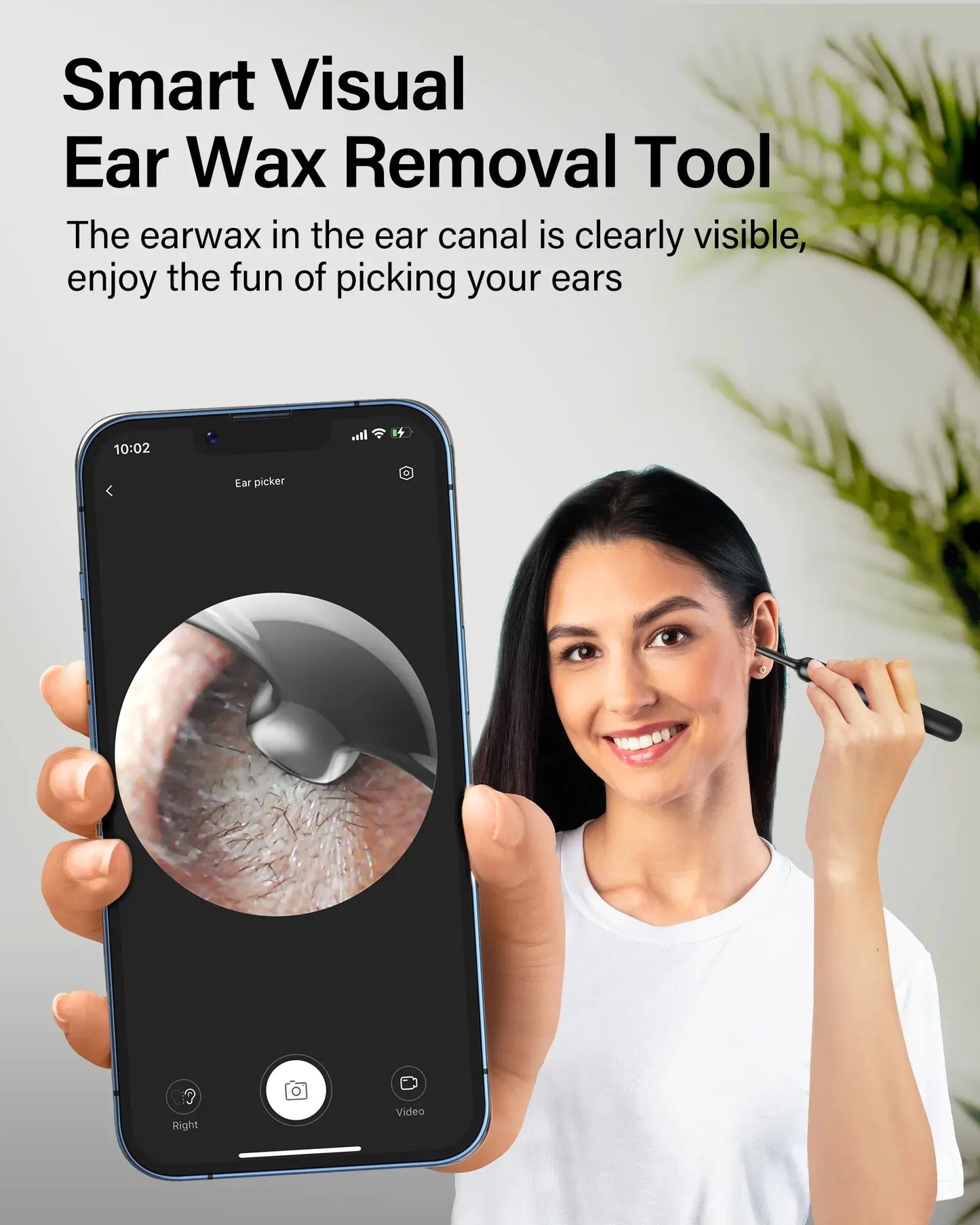 Bebird X0 1080P HD Ear Cleaner - Smart Wax Remover & Visual Otoscope