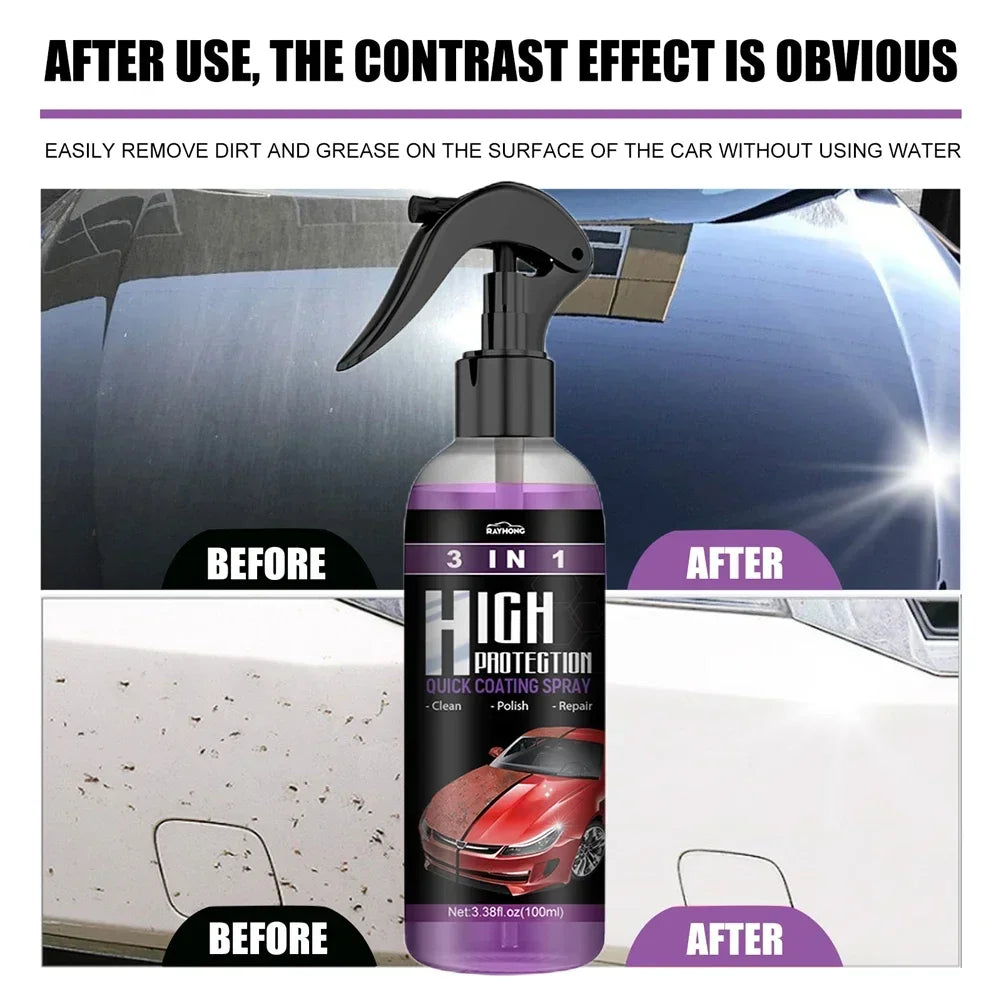 Motorcycle Ceramic Coating Spray: High Protection, Quick Wax, and Scratch Removal