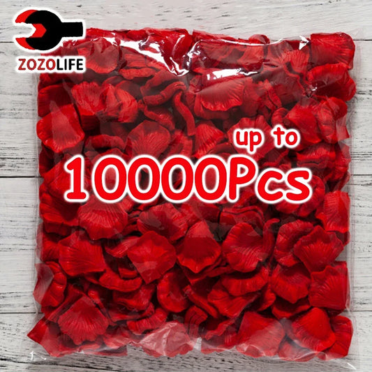 Colorful Artificial Rose Petals – Perfect for Weddings, Parties, & Romantic Decor!