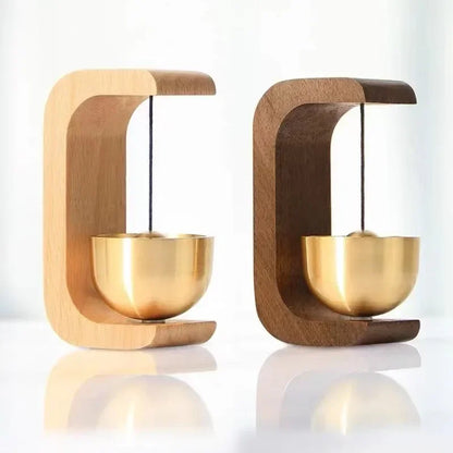 Japanese Wooden Wind Chimes – Elegant Wireless Doorbell & Decorative Hanging for Your Home!