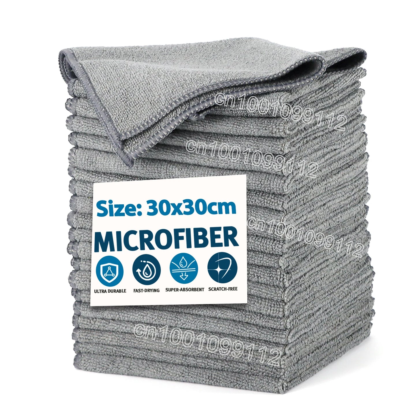 Absorbent Microfiber Cleaning Cloths