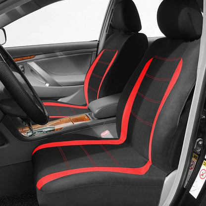 AUTO PLUS Universal Car Seat Covers – Fit for Cars, SUVs & Trucks