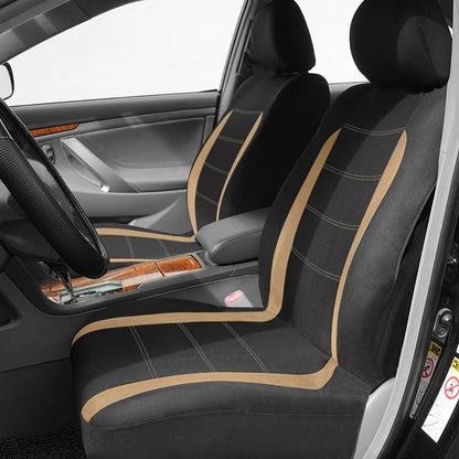 AUTO PLUS Universal Car Seat Covers – Fit for Cars, SUVs & Trucks