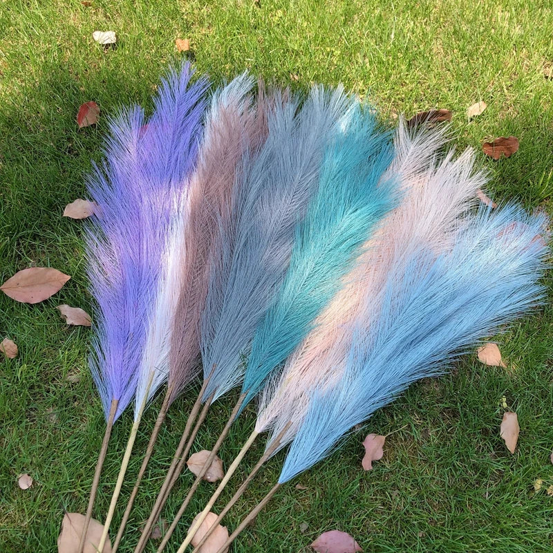 Artificial Pampas Grass Bouquet - Perfect for Home, Weddings & Outdoor Decor!