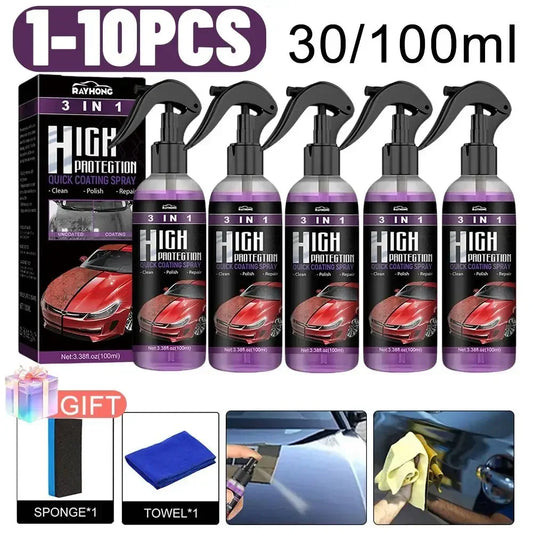 Motorcycle Ceramic Coating Spray: High Protection, Quick Wax, and Scratch Removal