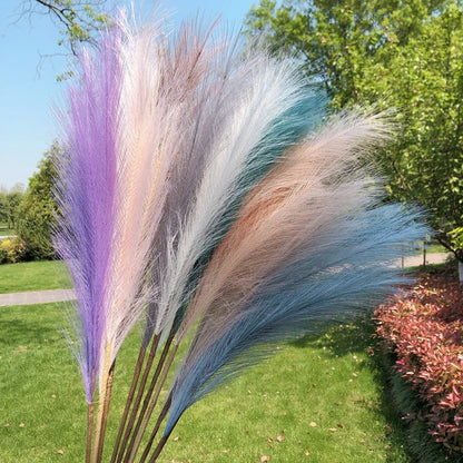 Artificial Pampas Grass Bouquet - Perfect for Home, Weddings & Outdoor Decor!
